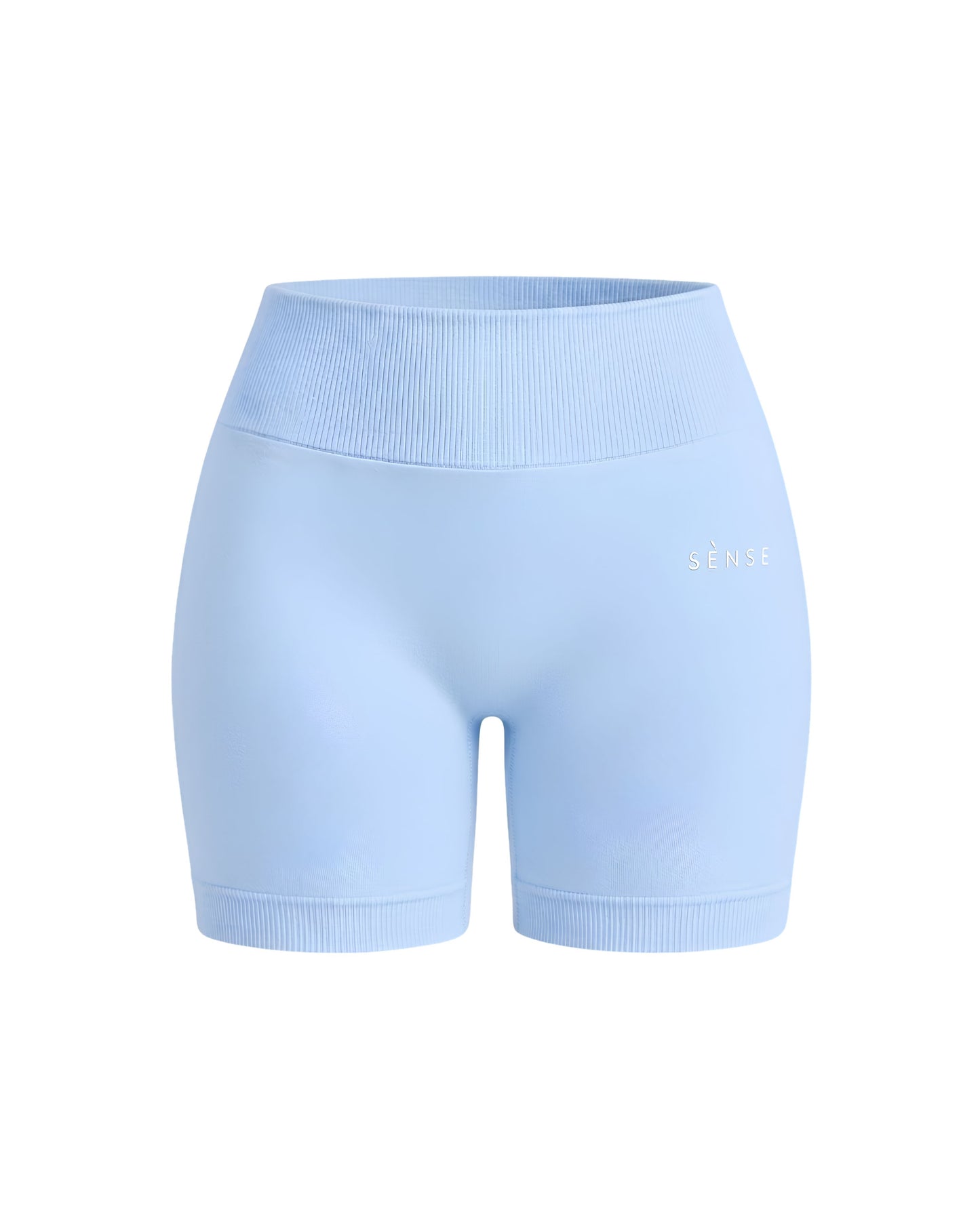 SEAMLESS GLOW SHORT PANTS BABY BLUE