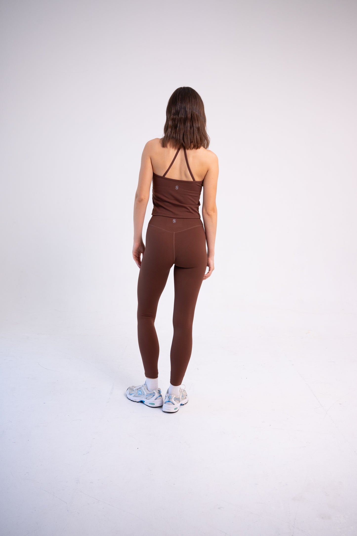 CLOUDFORM PETAL TANK LEGGING BROWN