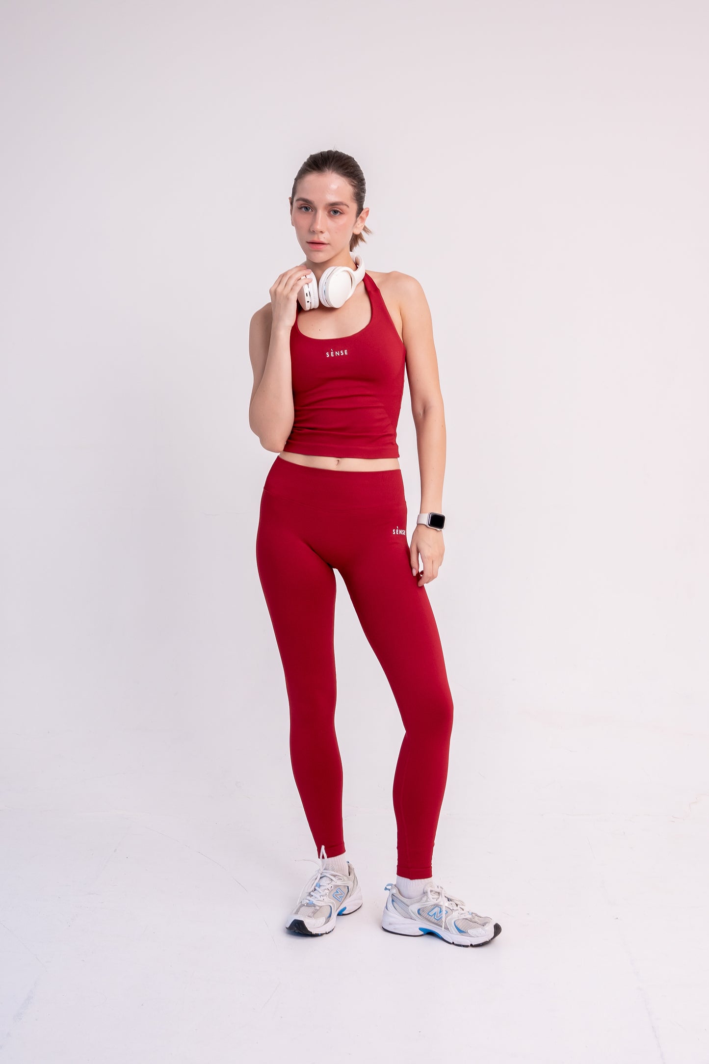 SEAMLESS GLOW BREEZE TOP RED