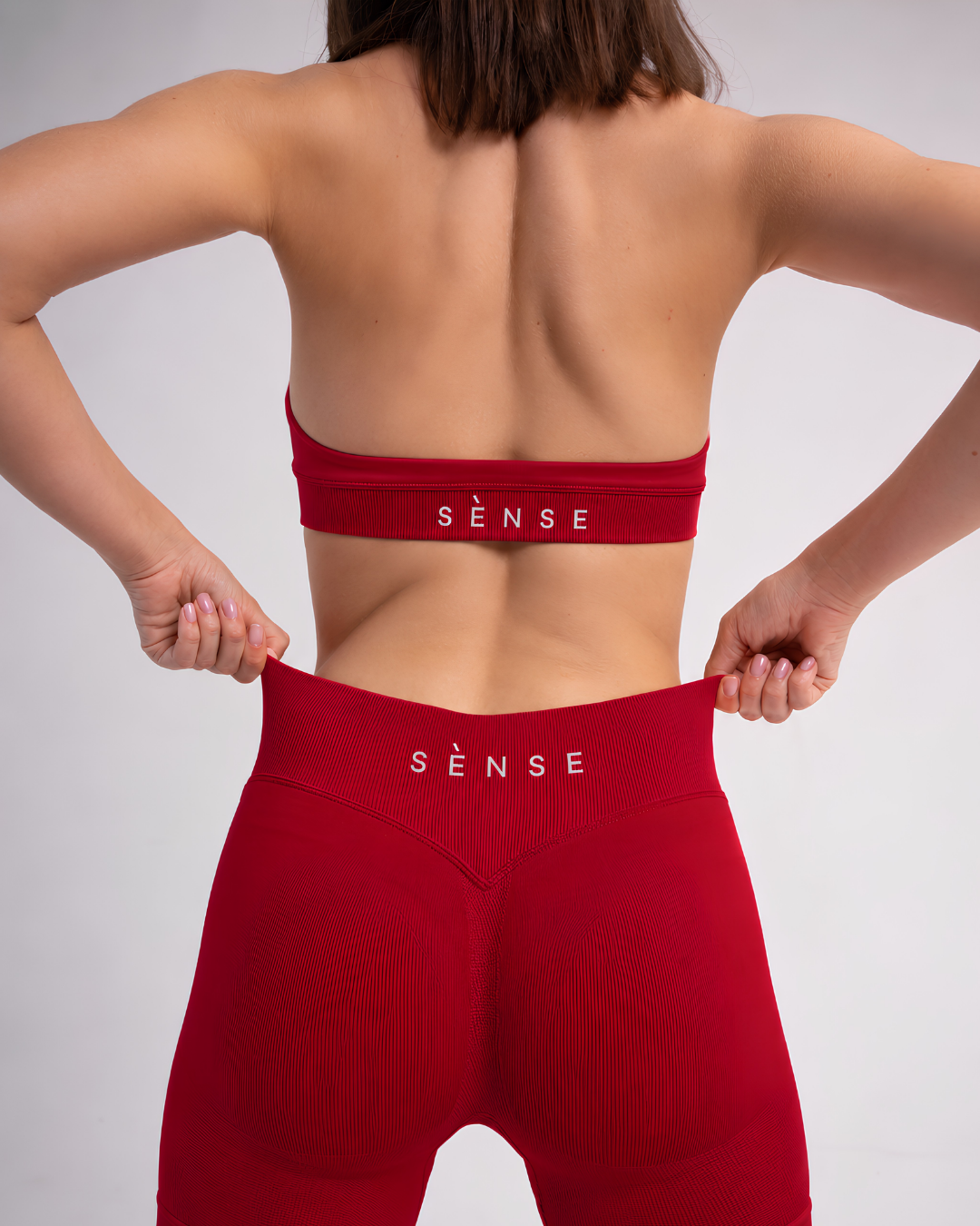 SEAMLESS GLOW GRACE TOP RED