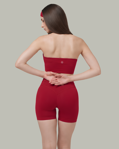 SEAMLESS GLOW BREEZE TOP RED