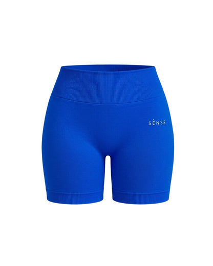 SEAMLESS GLOW SHORT PANTS BLUE