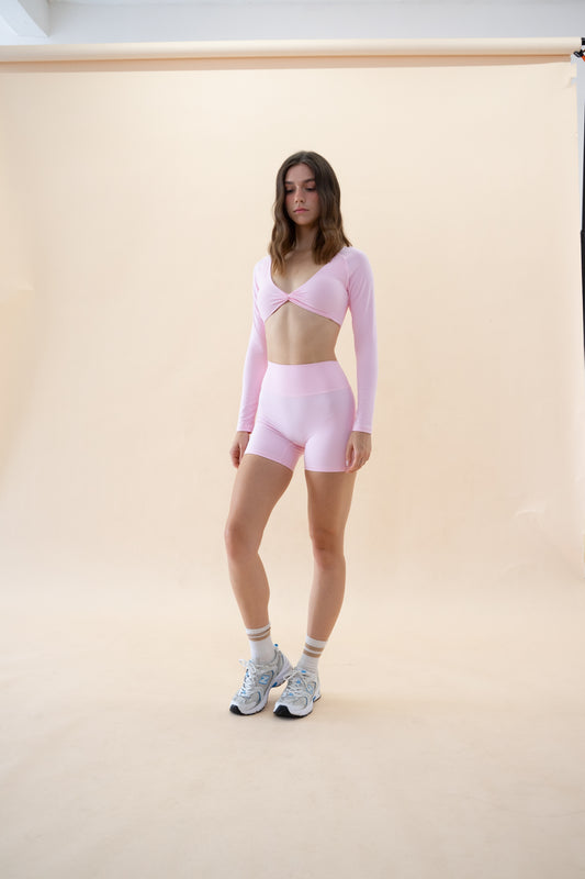 CLOUDFORM SERENISTY TOP BABY PINK