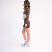 CLOUDFORM SERENITY SHORT PANTS BROWN