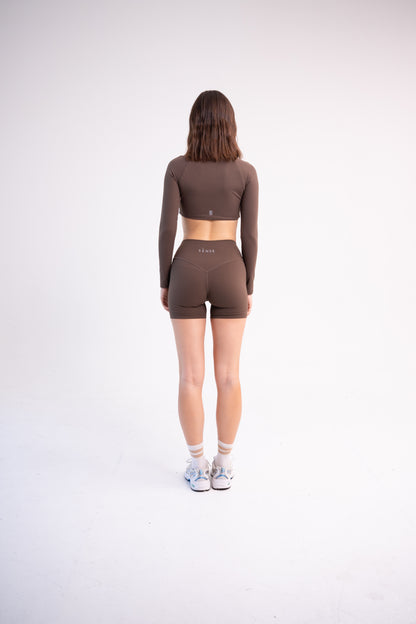 CLOUDFORM SERENITY TOP BROWN