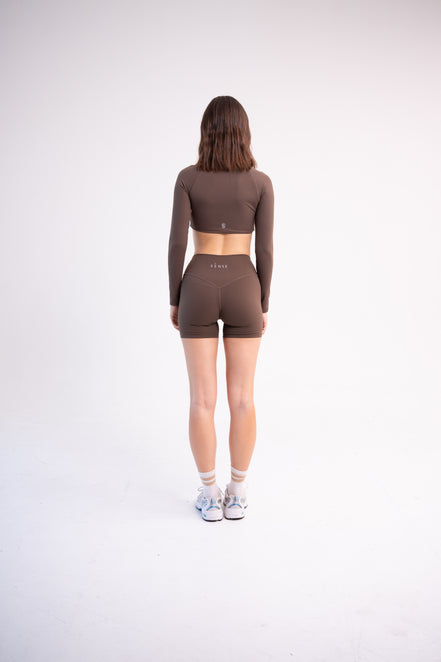 CLOUDFORM SERENITY TOP BROWN