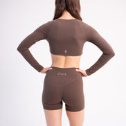 CLOUDFORM SERENITY TOP BROWN
