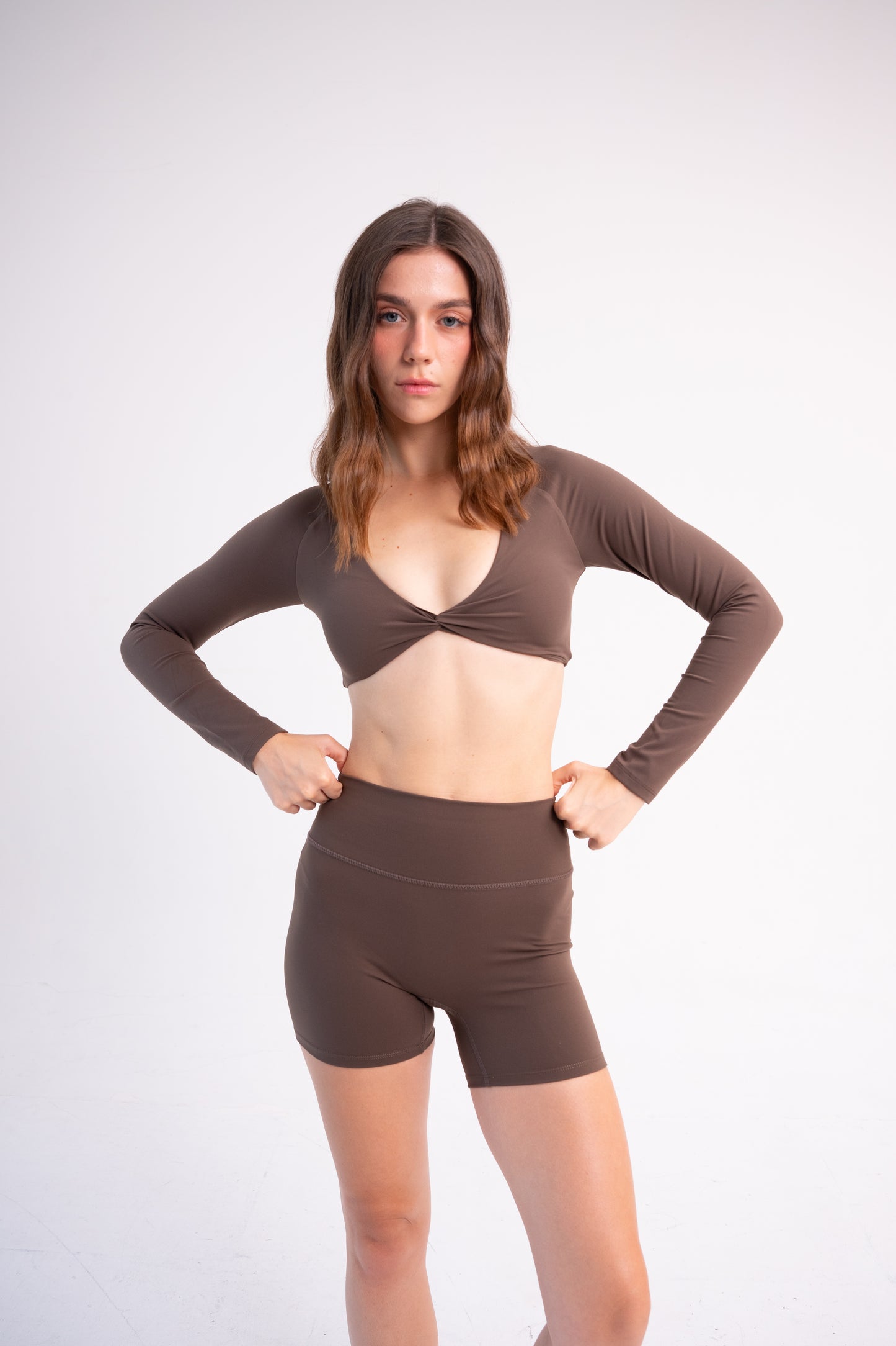 CLOUDFORM SERENITY TOP BROWN