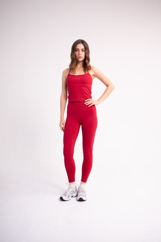 CLOUDFORM PETAL TANK LEGGING RED