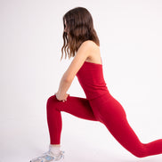 CLOUDFORM PETAL TANK TOP RED