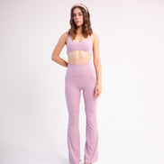 CLOUDFORM BLOOM FLARE PANTS BABY PINK