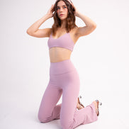 CLOUDFORM BLOOM FLARE PANTS BABY PINK