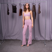 CLOUDFORM BLOOM FLARE PANTS BABY PINK