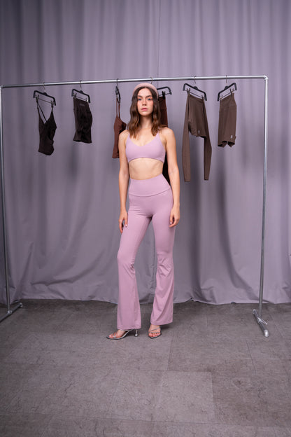 CLOUDFORM BLOOM FLARE PANTS BABY PINK