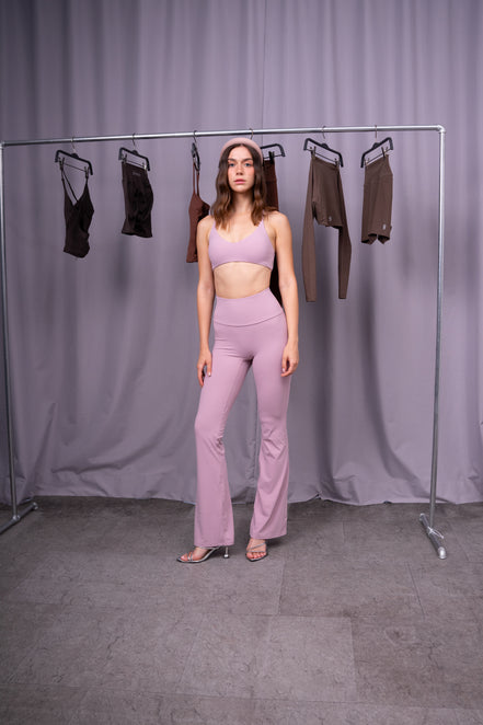 CLOUDFORM BLOOM FLARE PANTS BABY PINK