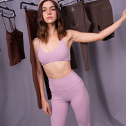 CLOUDFORM BLOOM FLARE PANTS BABY PINK