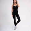 SEAMLESS GLOW LUXE JUMPSUIT BLACK