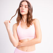 SEAMLESS GLOW SHORT PANTS BABY PINK