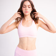 SEAMLESS GLOW SHORT PANTS BABY PINK