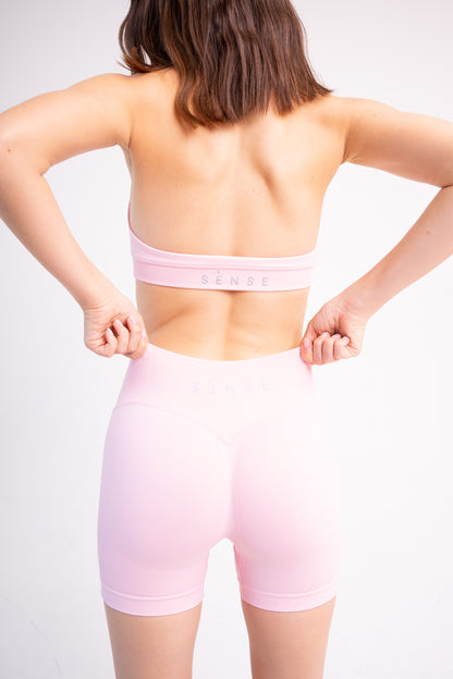 SEAMLESS GLOW SHORT PANTS BABY PINK