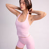 SEAMLESS GLOW BREEZE TOP BABY PINK