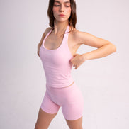 SEAMLESS GLOW BREEZE TOP BABY PINK