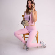 SEAMLESS GLOW BREEZE LEGGING BABY PINK
