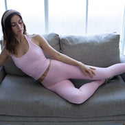 SEAMLESS GLOW BREEZE LEGGING BABY PINK