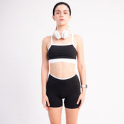 FLEXAURA DARLING TWO TONE BRA BLACK