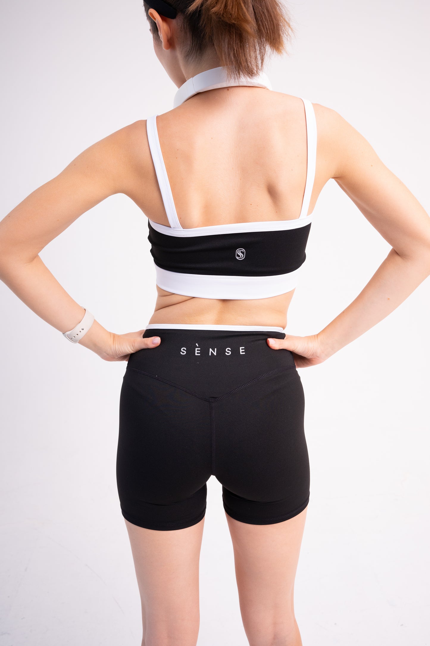 FLEXAURA DARLING TWO TONE BRA BLACK