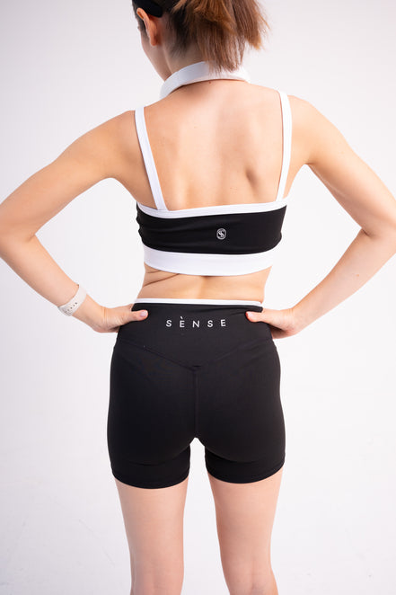 FLEXAURA DARLING TWO TONE BRA BLACK