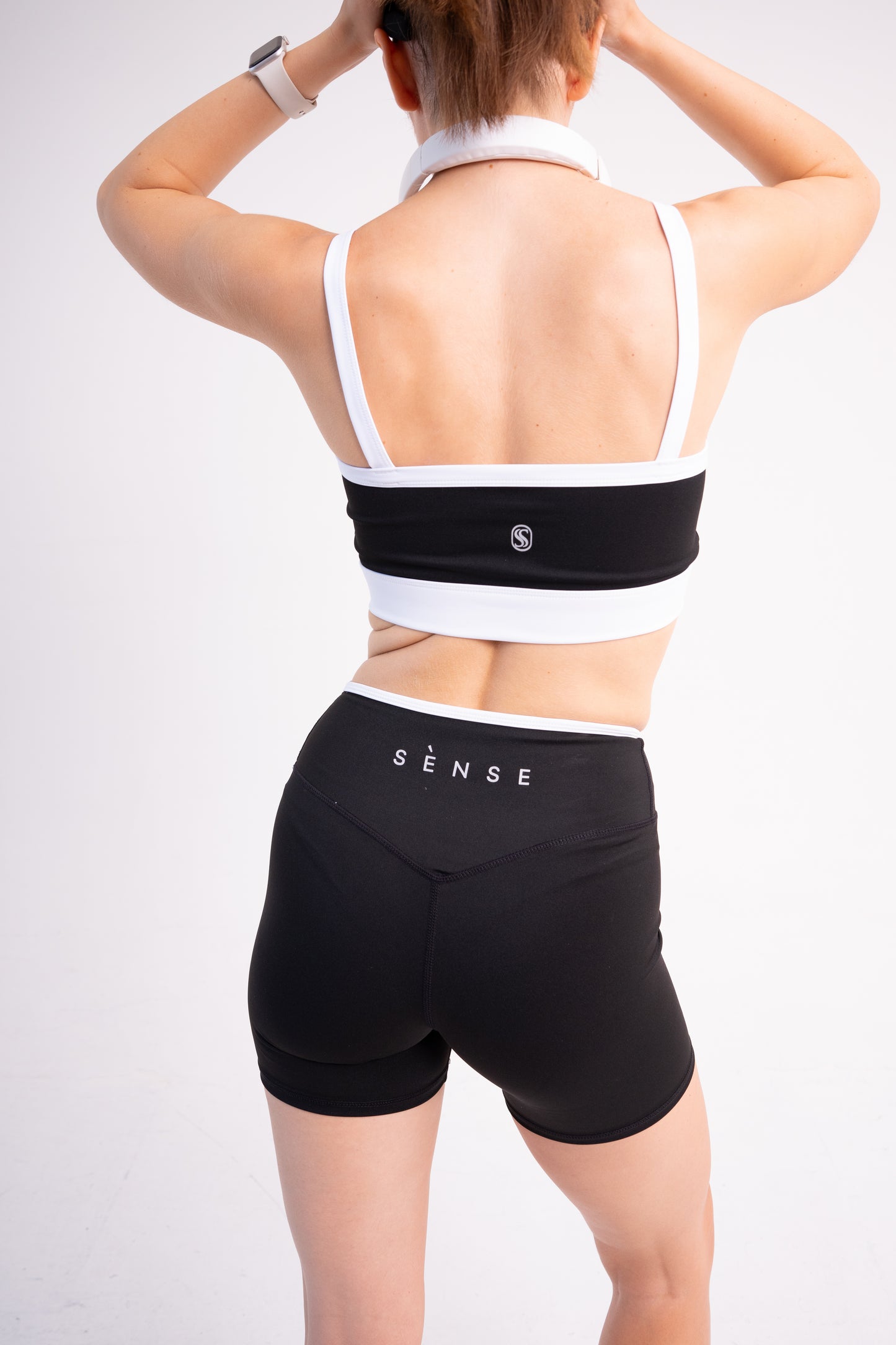 FLEXAURA DARLING TWO TONE BRA BLACK