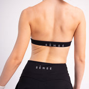 FLEXAURA MOTION TWO TONE BRA BLACK