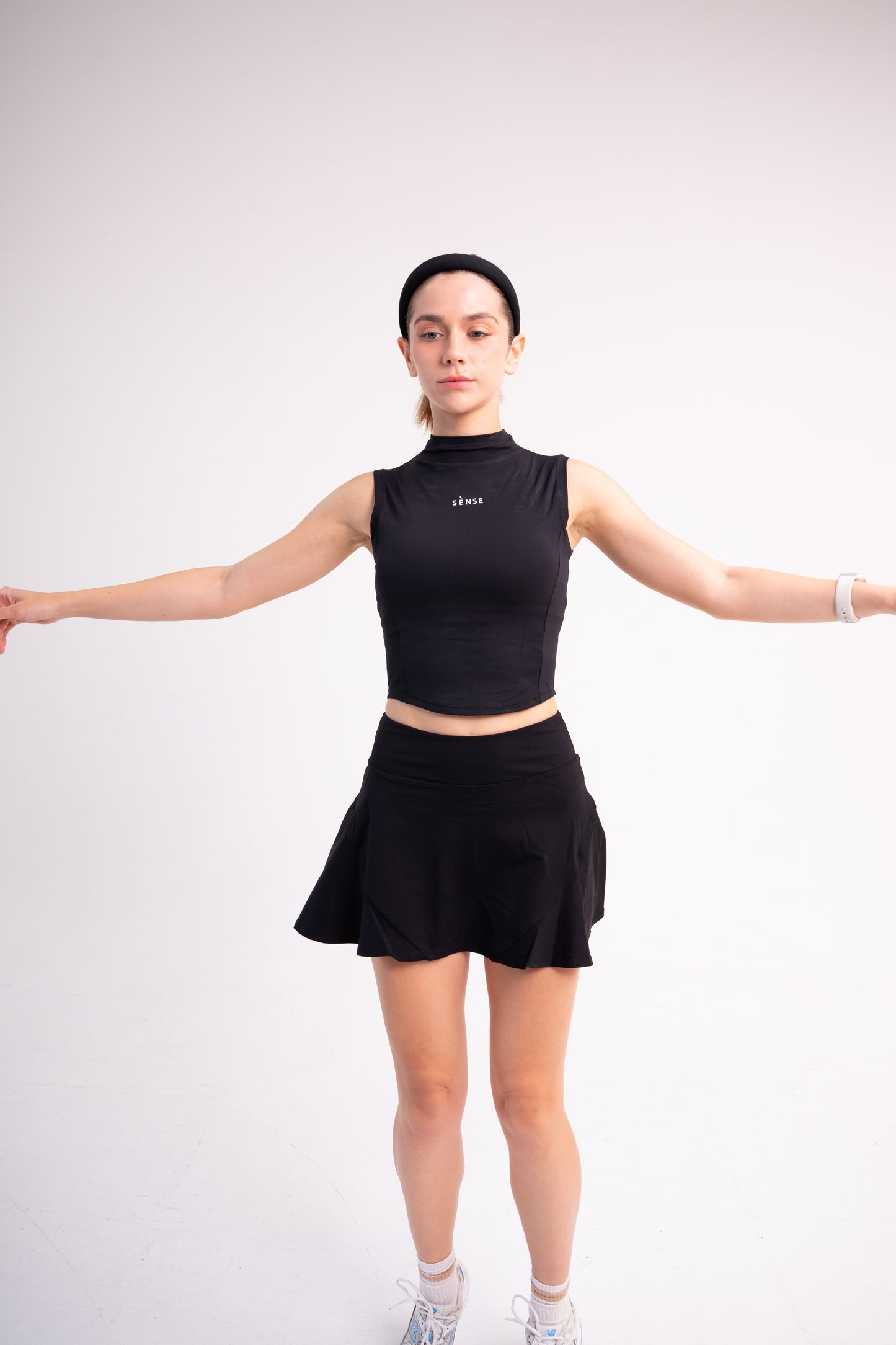 FLEXAURA ENCORE TOP BLACK