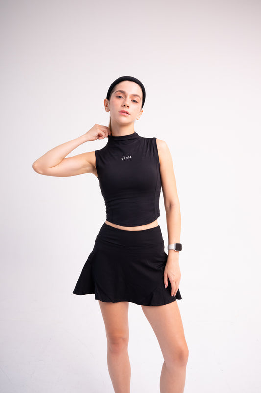 FLEXAURA ENCORE TOP BLACK