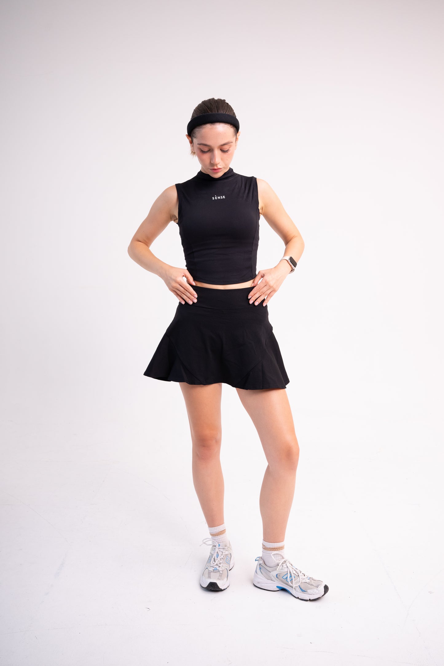 FLEXAURA ENCORE TOP BLACK