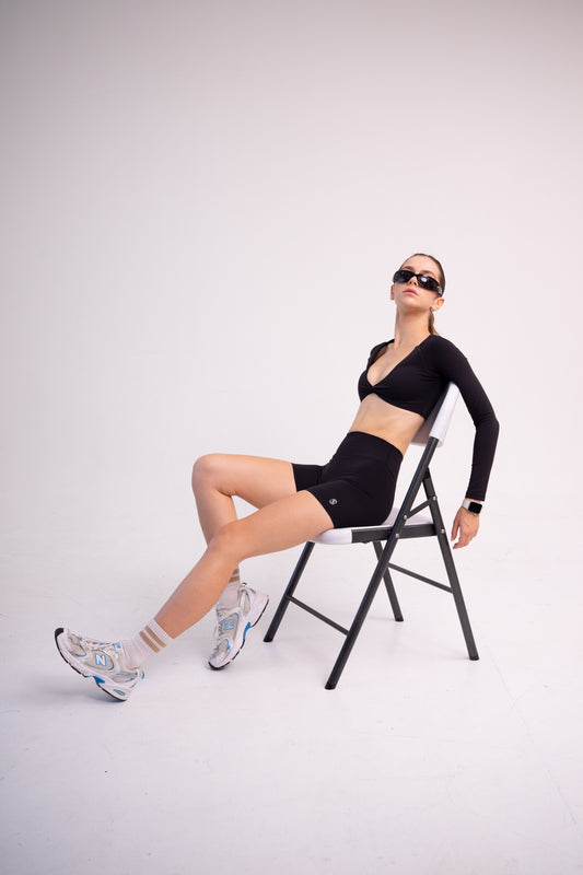 CLOUDFORM SERENISTY TOP BLACK