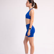 SEAMLESS GLOW GRACE TOP BLUE