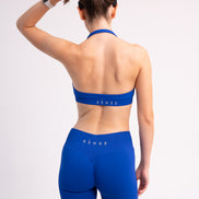 SEAMLESS GLOW SHORT PANTS BLUE