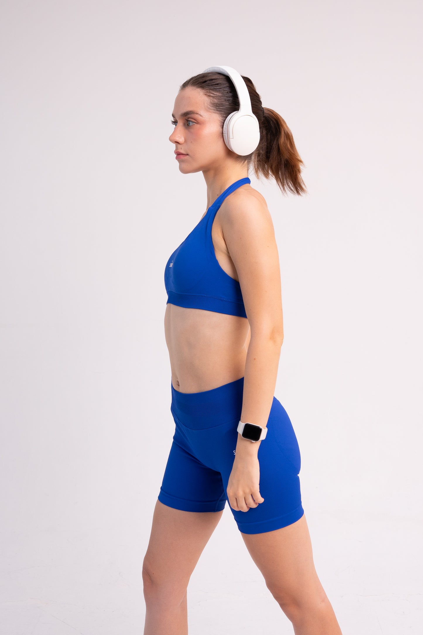 SEAMLESS GLOW GRACE TOP BLUE