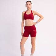 SEAMLESS GLOW GRACE TOP RED