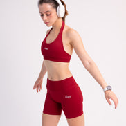 SEAMLESS GLOW SHORT PANTS RED