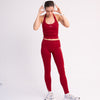SEAMLESS GLOW BREEZE TOP RED