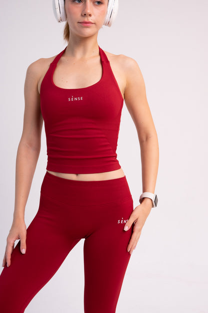 SEAMLESS GLOW BREEZE TOP RED