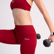 SEAMLESS GLOW BREEZE LEGGING RED