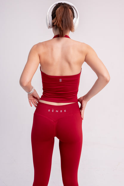 SEAMLESS GLOW BREEZE TOP RED