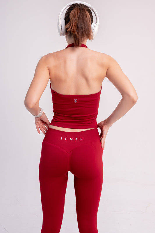 SEAMLESS GLOW BREEZE TOP RED