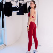 SEAMLESS GLOW BREEZE LEGGING RED