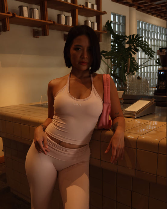 CLOUDFORM GLOW TANK BABY PINK